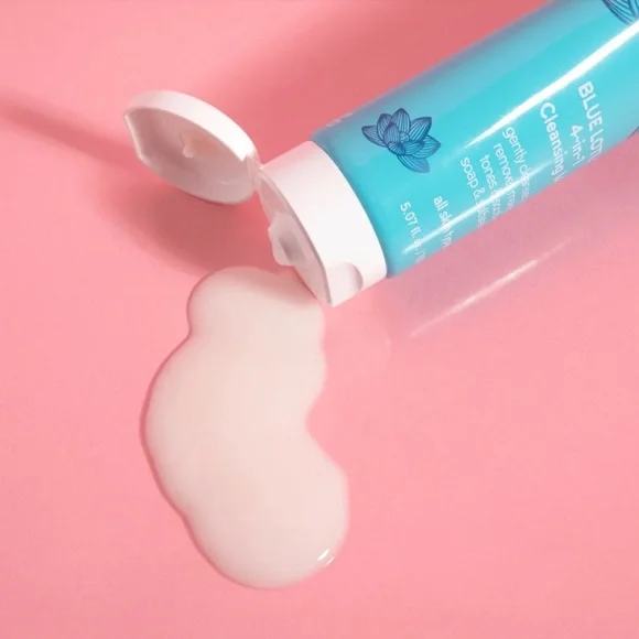 🤯5/$25🤯 purlisse Blue Lotus 4-in-1 Cleansing Milk 0.5 Fl. Oz. - Picture 4 of 4